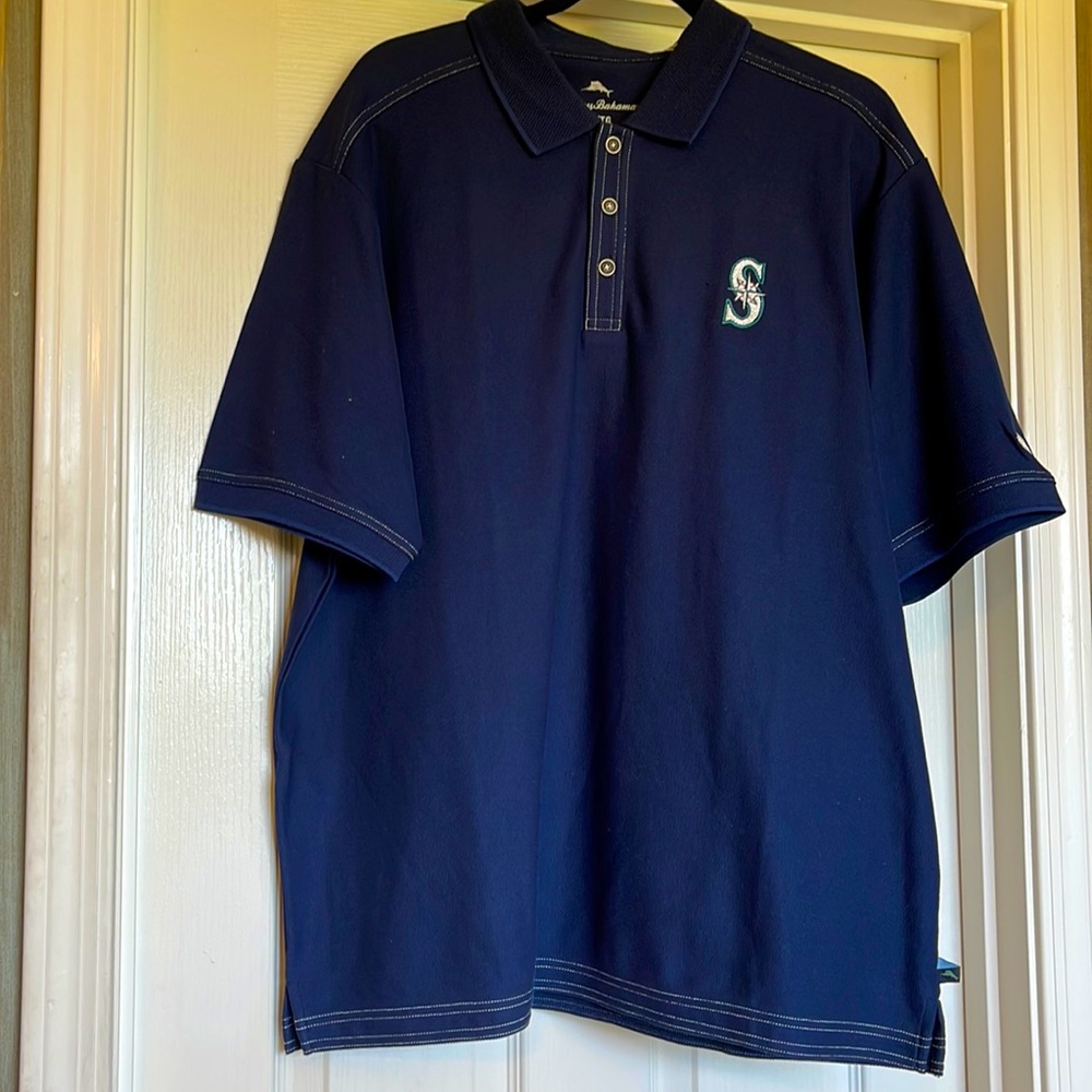 Men’s Tommy Bahama Seattle Mariners polo shirt